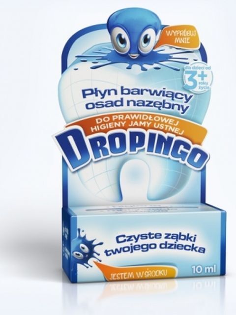 Oral hygiene for children - Dropingo Liquid for coloring plaque 10ml