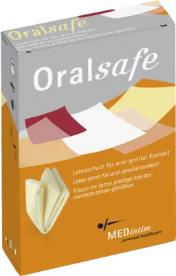 Oral genital contact, ORAL SAFE latex protective cloth vanilla UK