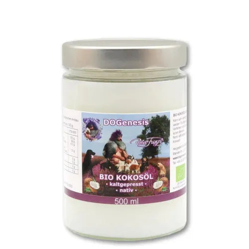 Organic Coconut Oil - cold-pressed - virgin
