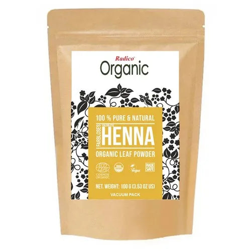 Organic Herbal Care Powder Colorless Henna 100 g