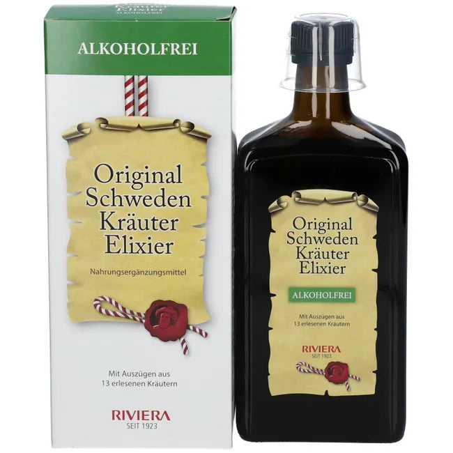 Original swedish bitter with the 13 herb RIVIERA Original Swedish Herbs Alcohol-Free