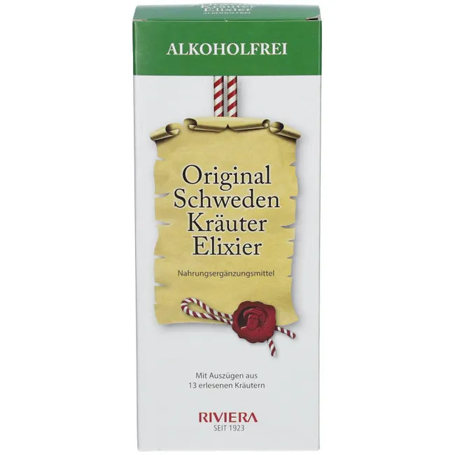 Original swedish bitter with the 13 herb RIVIERA Original Swedish Herbs Alcohol-Free