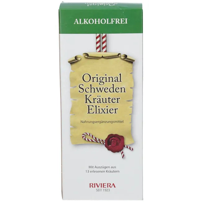 Original swedish bitter with the 13 herb RIVIERA Original Swedish Herbs Alcohol-Free