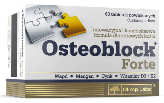 OLIMP Osteoblock Forte x 60 tablets complex of highly minerals