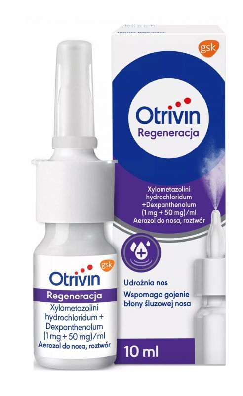 Otrivin Regeneration nasal spray 10ml