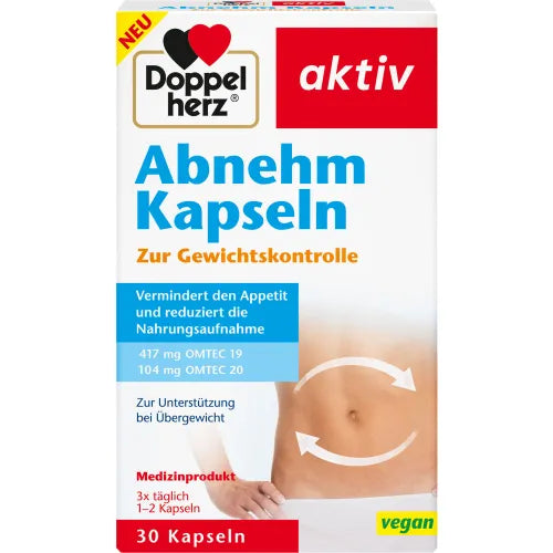 Overweight DOPPELHERZ Slimming Capsules 30 pcs