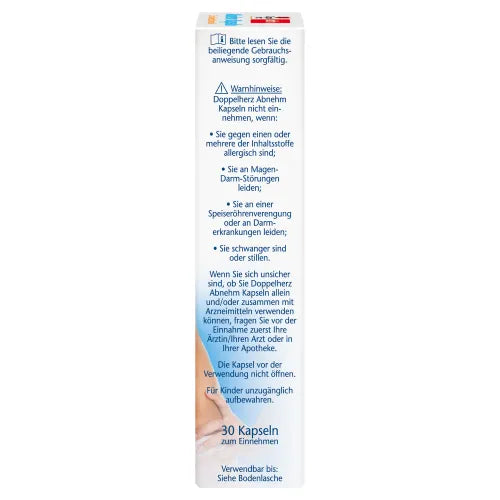 Overweight DOPPELHERZ Slimming Capsules 30 pcs