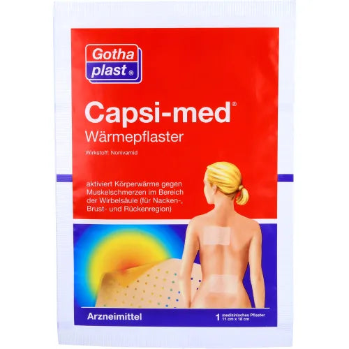 PAIN CAPSI-MED Heat Patch 11x18 cm 1 pc