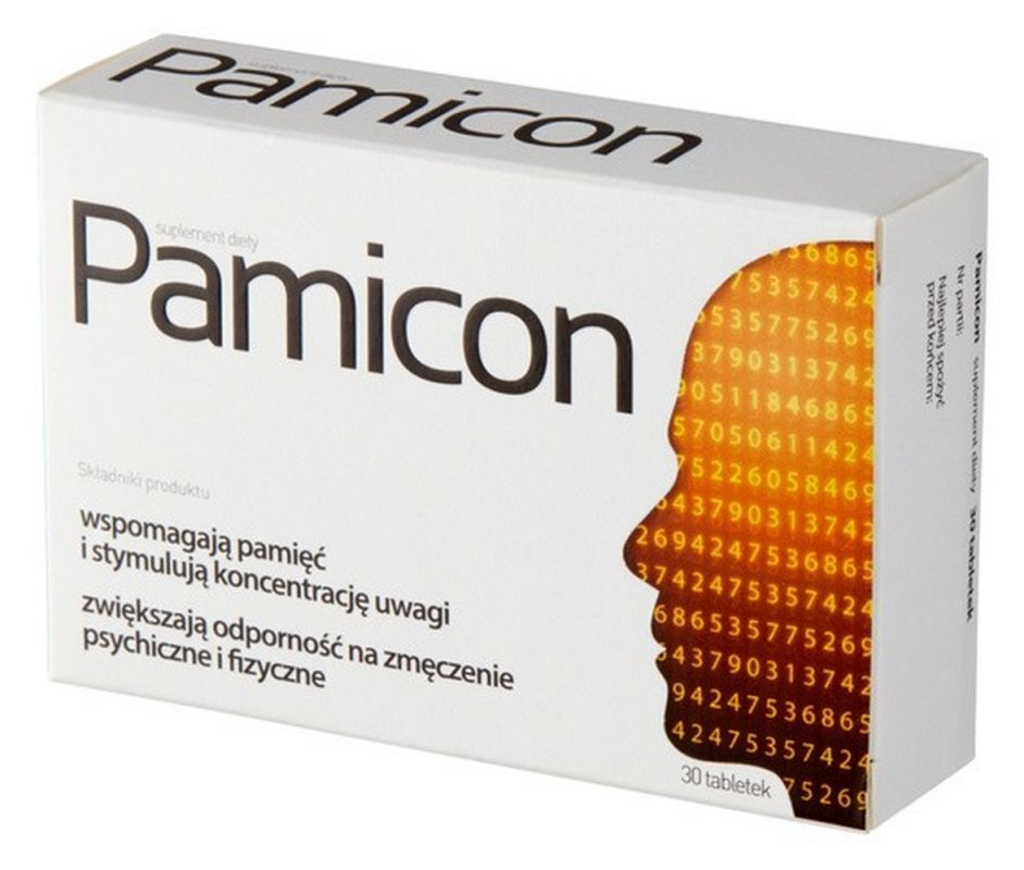 PAMICON, memory pills, supplements to improve memory