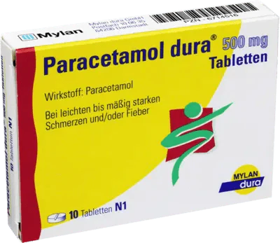 PARACETAMOL dura 500 mg tablets UK
