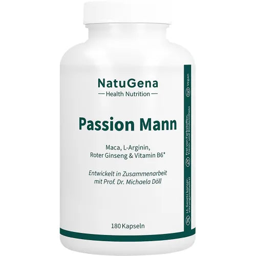 PASSION Mann Maca+L-Arginine+Ginseng+B6 capsules 180 pcs