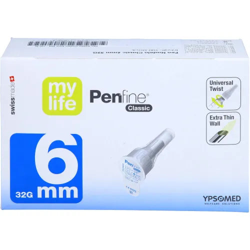 PEN needles Classic 6 mm 32 g 100 pcs