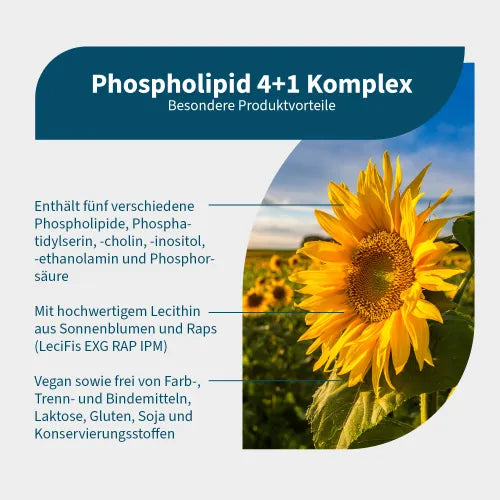 PHOSPHOLIPID 4+1 complex serine+choline+inositol 150 pcs