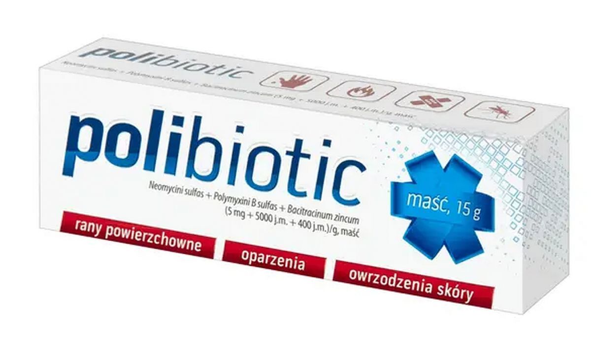 POLIBOTIC ointment, wound infection treatment, infected cut, infected wound