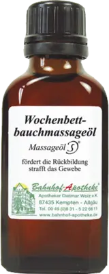 POSTPARTUM BELLY MASSAGE OIL