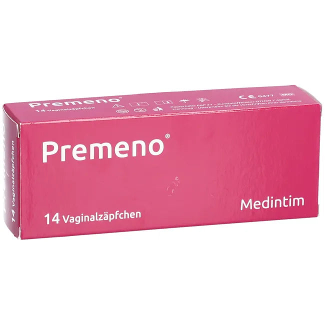 PREMENO vaginal suppositories 14 pcs