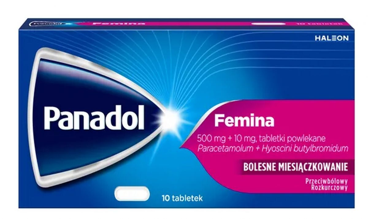 Panadol FEMINA x 10 tablets