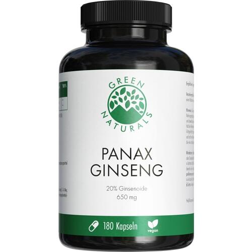 Panax Ginseng high-dose vegan capsules 180 count