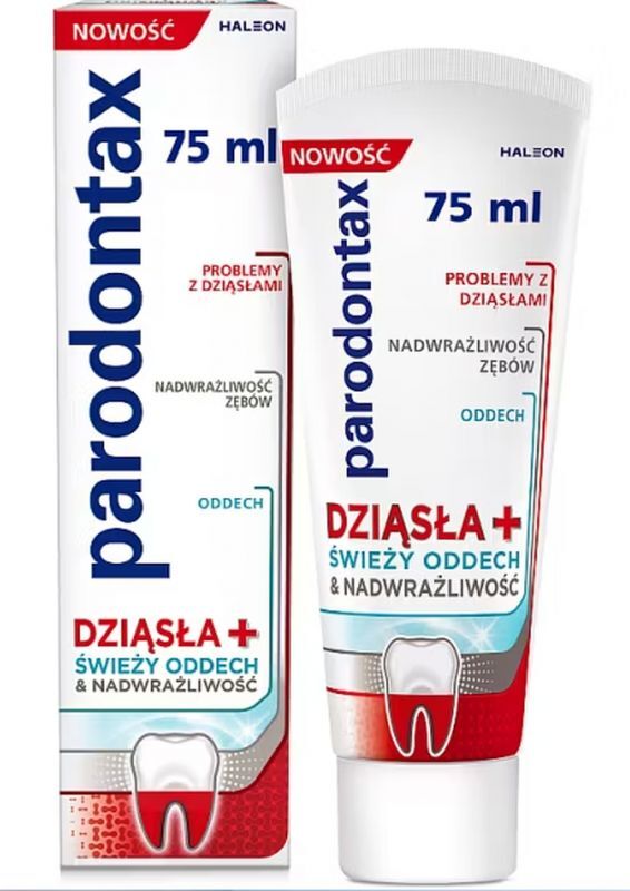 Parodontax Gums + Fresh Breath & Sensitivity Toothpaste UK