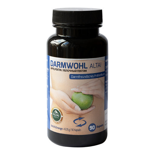 Pectin is ideal for diarrhea, DARMWOHL ALTAI capsules