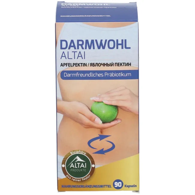 Pectin is ideal for diarrhea, DARMWOHL ALTAI capsules