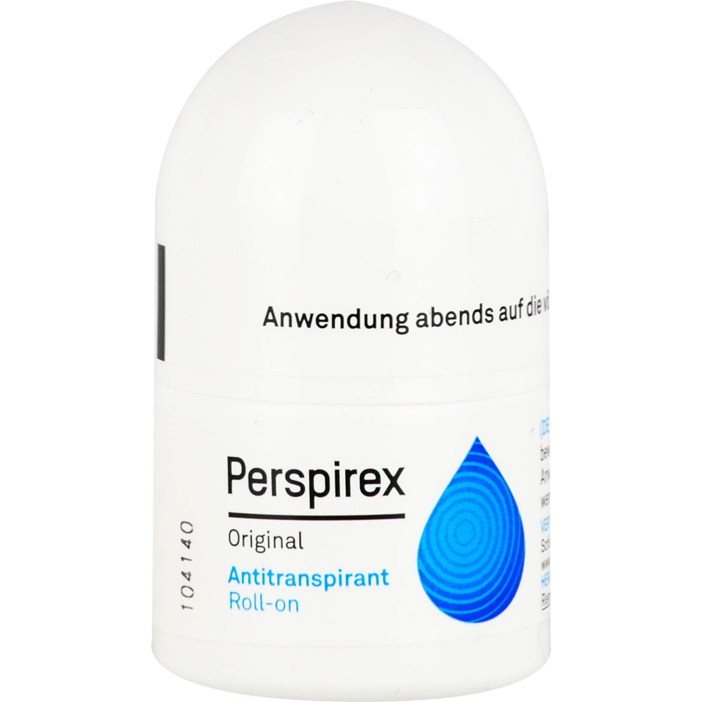 Perspirex Original Antitranspirant Roll‑on 20 ml Long‑Lasting Sweat Protection