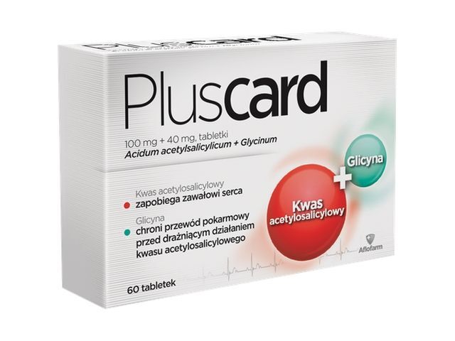 Pluscard, acetylsalicylic acid, glycine