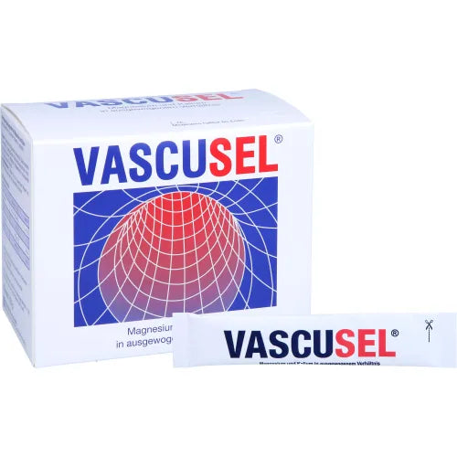 Potassium-magnesium metabolism, acid-base balance, VASCUSEL pouch