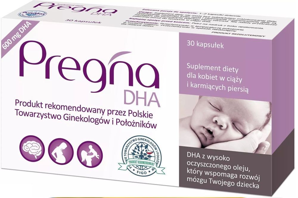 Pregna DHA, docosahexaenoic acid (dha)