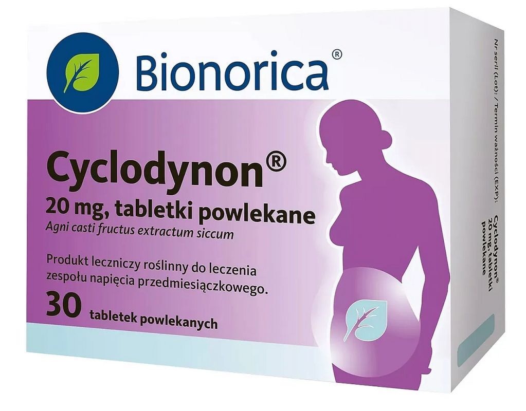 Premenstrual syndrome, herbs for premenstrual syndrome, Cyclodinon 20mg