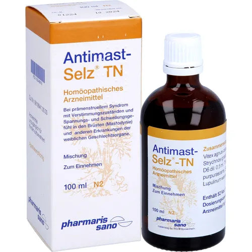 Premenstrual syndrome,(mastodynia), ANTIMAST SELZ TN drops 100 ml