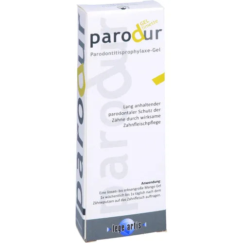 Prevention and care for gingivitis and periodontitis, PARODUR Gel Lime