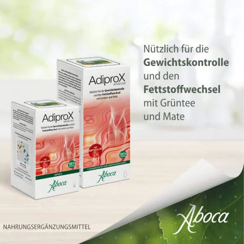 Procyanidins, chlorogenic acids, flavonolignans, flavanols ADIPROX advanced liquid concentrate