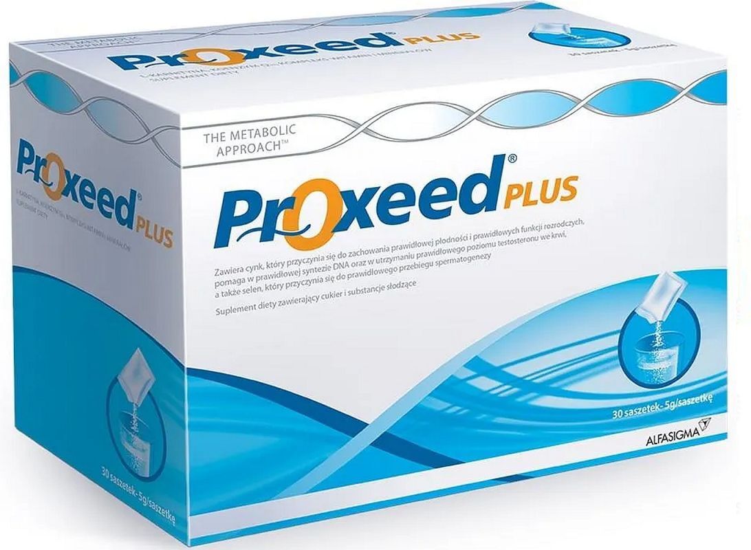 Proxeed Plus x 30 sachets, male reproductive system