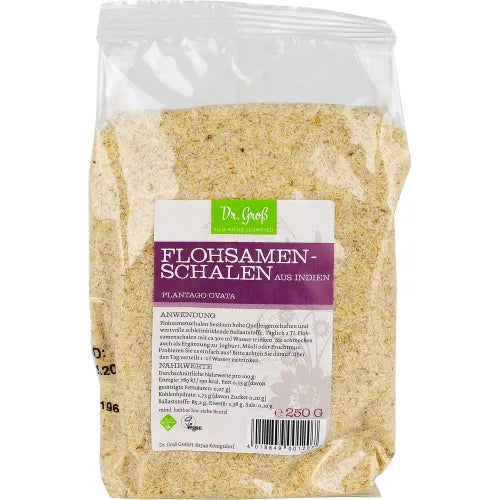 Psyllium husks from India, PSYLLIUM SEED SHELLS 250 g