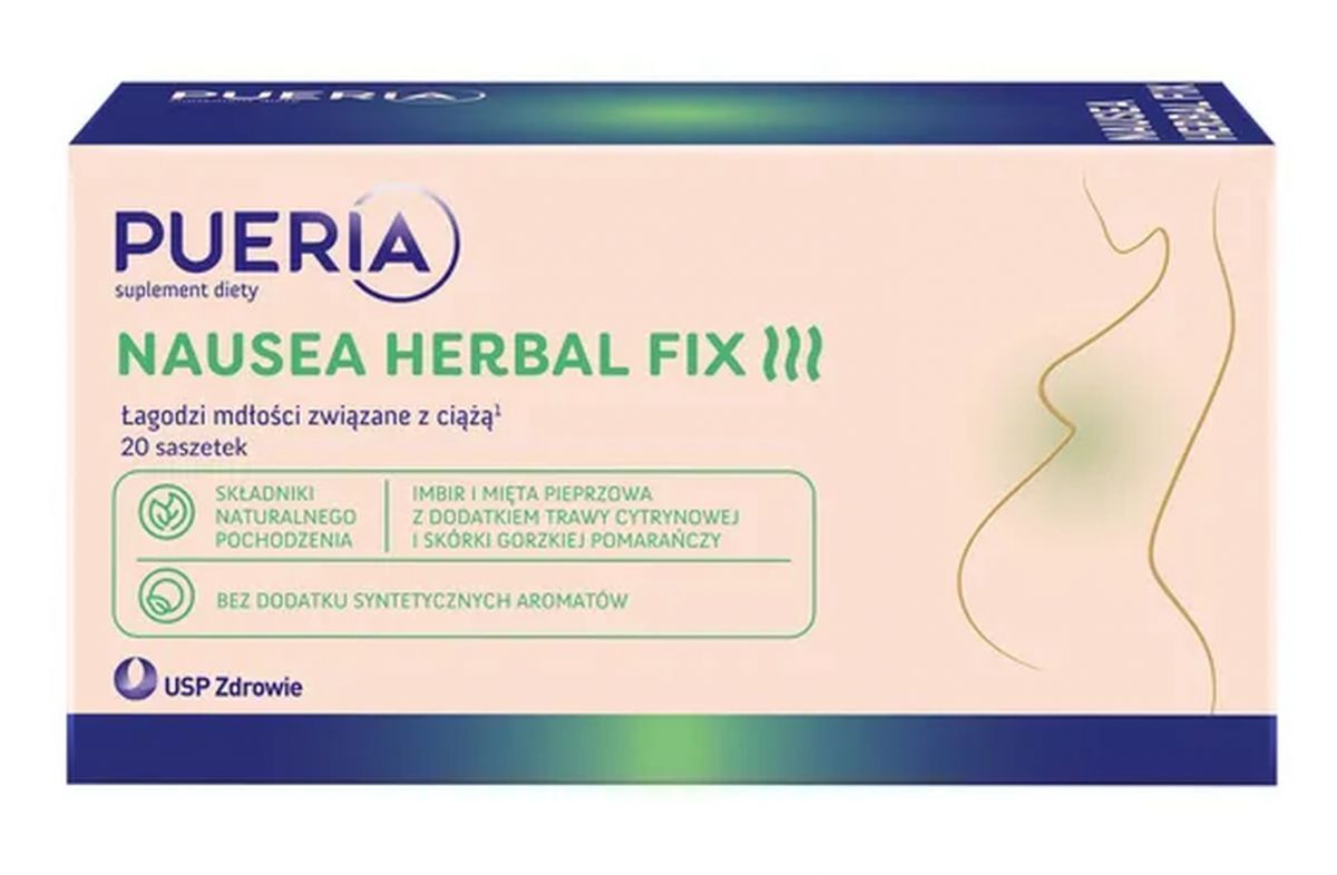 Pueria Nausea Herbal Fix 20 sachets