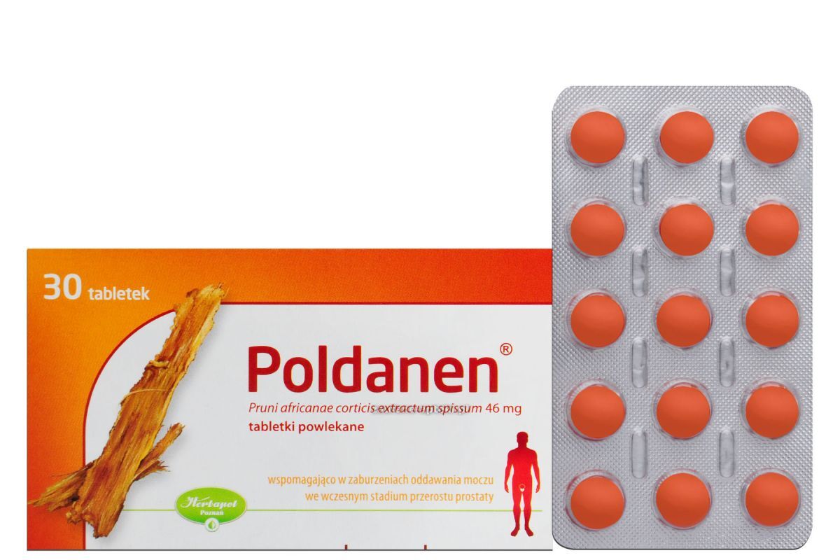 Pygeum Africanum | Poldanen 40mg × 30 pills