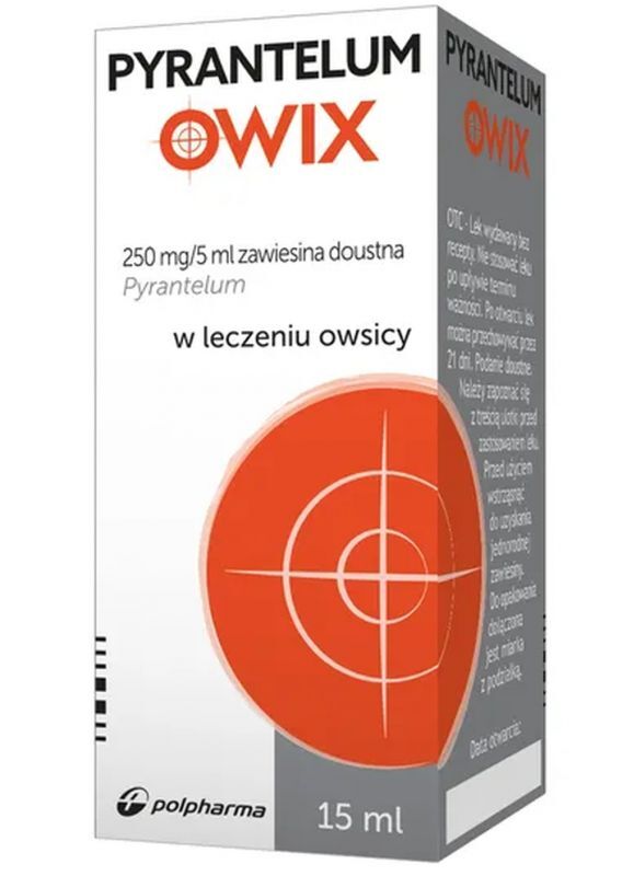 Pyrantelum Owix roundworm, pinworms, oral suspension - 2