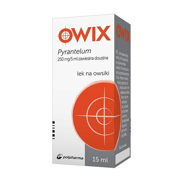 Pyrantelum Owix roundworm, pinworms, oral suspension