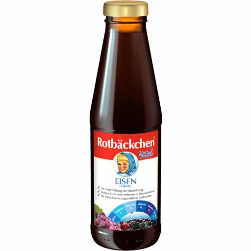 RABENHORST Rotbäckchen Vital Iron Formula Juice