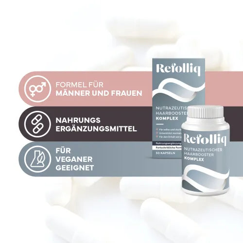 REFOLLIQ Nutraceutical Hair Booster Complex Capsules
