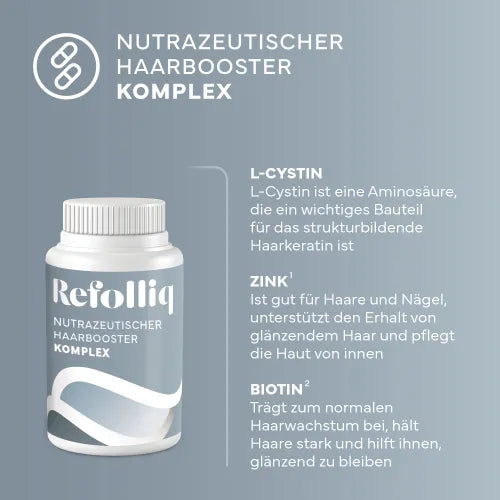 REFOLLIQ Nutraceutical Hair Booster Complex Capsules