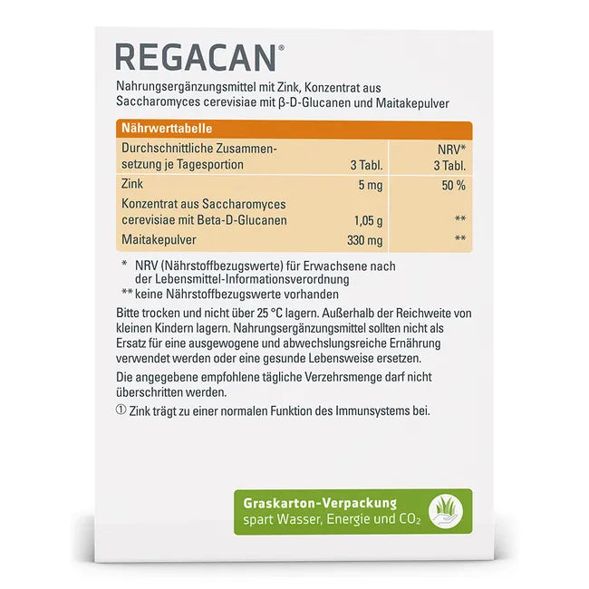 REGACAN beta d glucan Syxyl tablets 90 pcs - 3