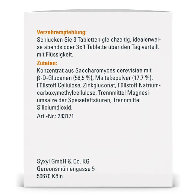 REGACAN beta d glucan Syxyl tablets 90 pcs - 4