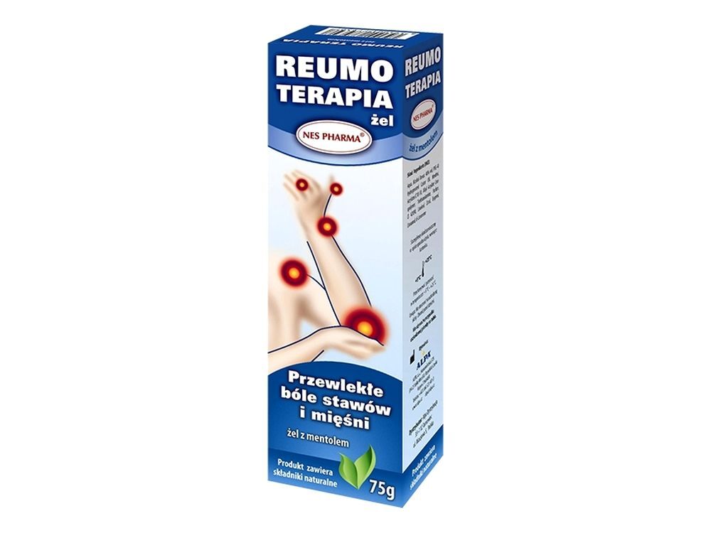 REUMO Therapy Gel 75g, joint pain, muscle arthritis, rheumatology