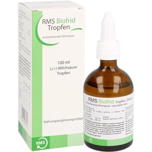 RMS Biofrid Lactic Acid dextrorotatory Drops 100 ml