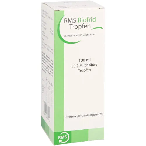 RMS Biofrid Lactic Acid dextrorotatory Drops 100 ml