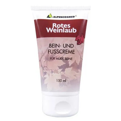 Red Vine Leaf Leg and Foot Cream