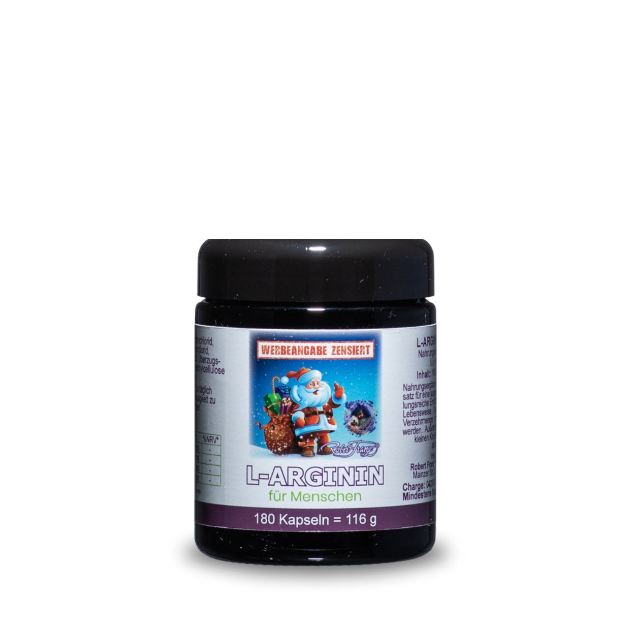 Robert Franz L-Arginine for humans 180 tablets