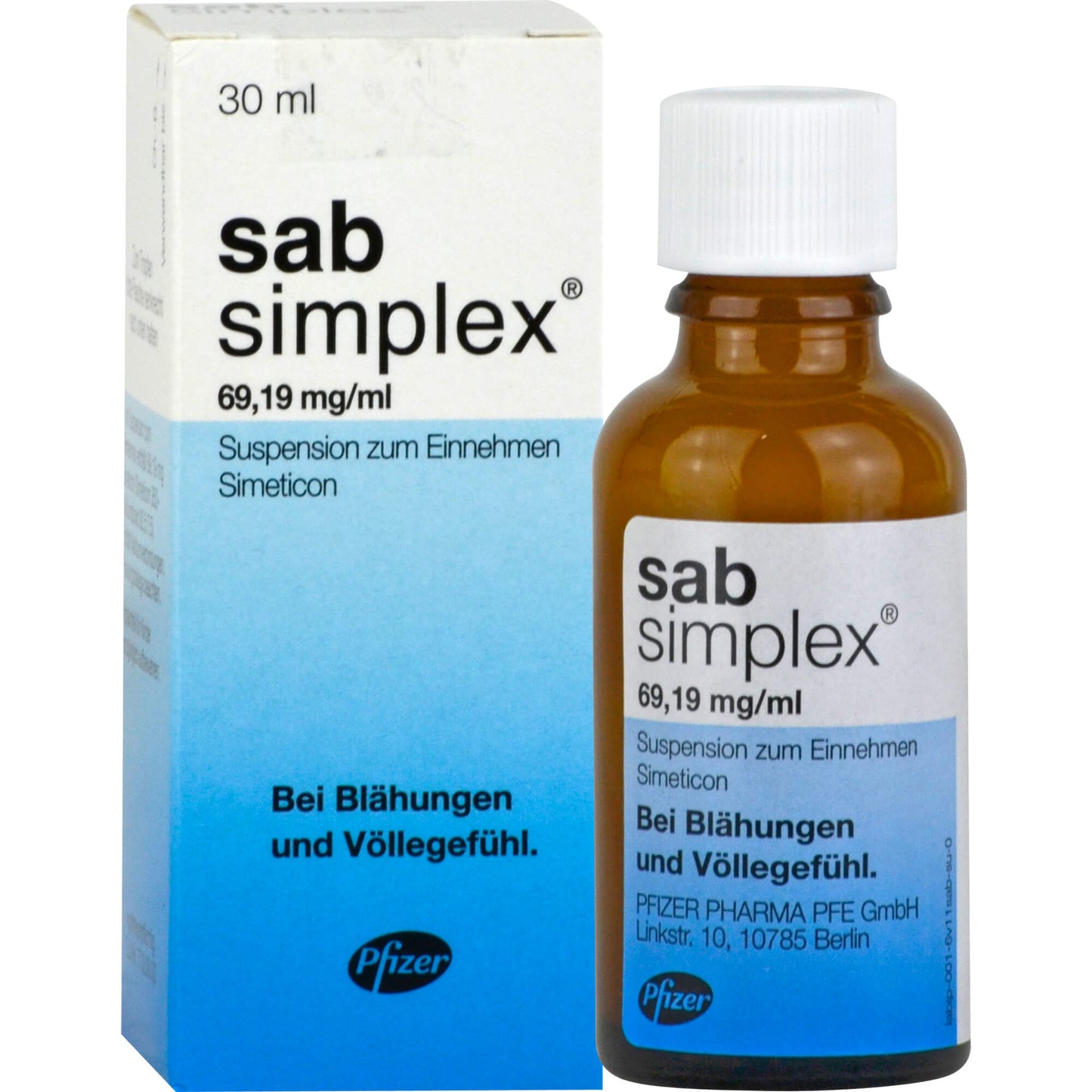 SAB simplex, flatulence (meteorism), bloating